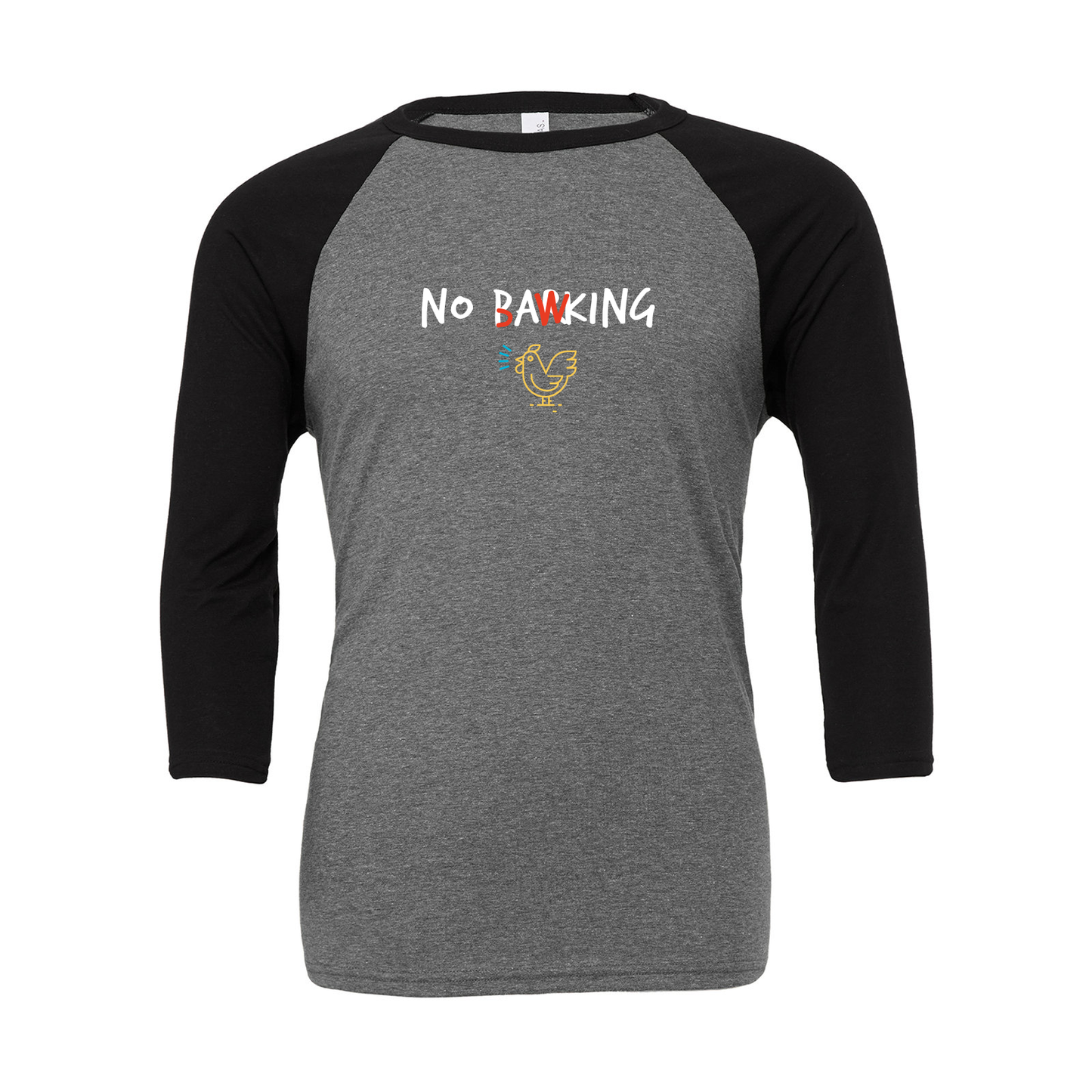 'No Bawking' Baseball T