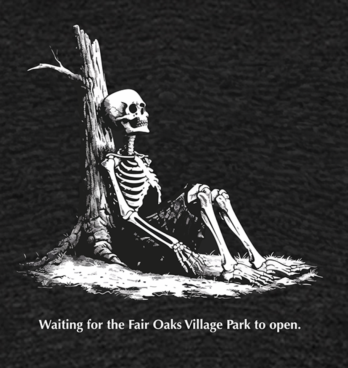 Waiting for the Fair Oaks Village Park to Open Tank Top